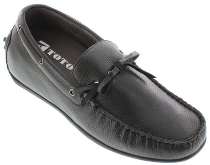 Elevator shoes height increase TOTO - H32601 - 2.4 Inches Taller (Black)
