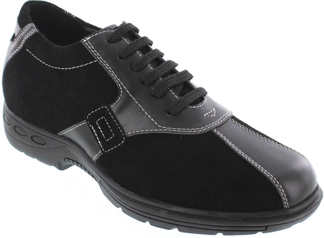 Elevator shoes height increase TOTO - V0505A - 2.6 Inches Taller (Black)