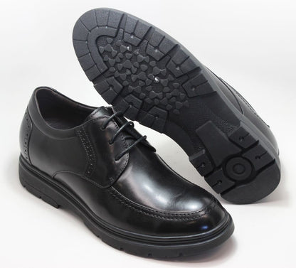 Elevator shoes height increase FSR0024 - 2.6 Inches Taller (BLACK) - Size 7.5 Only