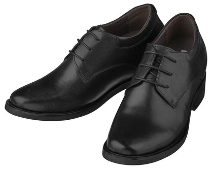 Elevator shoes height increase CALDEN 4-Inch Taller Black Classic Oxford Elevator Shoes - K59510