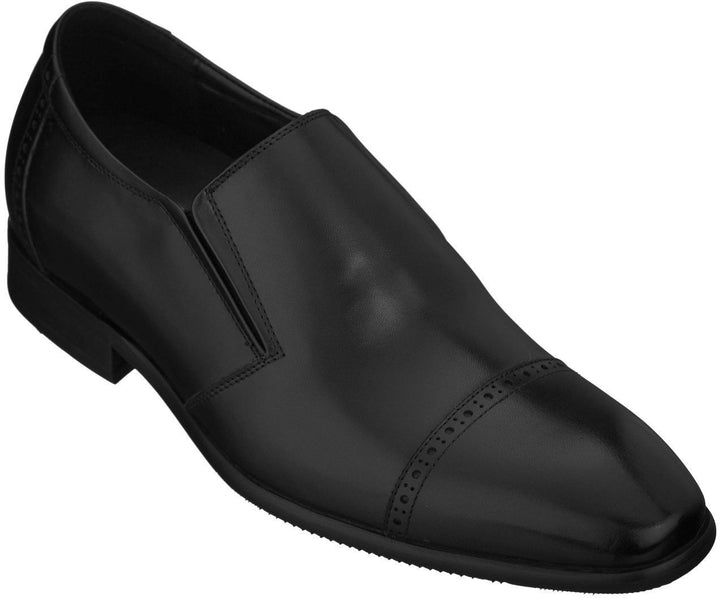 Elevator shoes height increase CALTO - Y6115 - 2.4 Inches Taller (Black)
