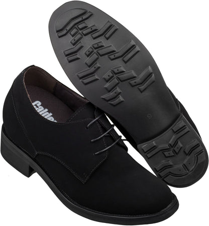 Elevator shoes height increase CALDEN - T5103 - 4 Inches Taller (Black)