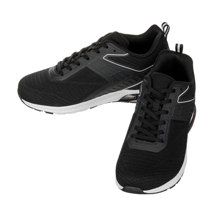 Elevator shoes height increase CALTO - Q231 - 2.4 Inches Taller (Black/White) - Super Lightweight
