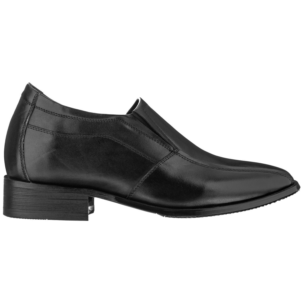 Elevator shoes height increase CALDEN - K0285 - 2.8 Inches Taller (Black)