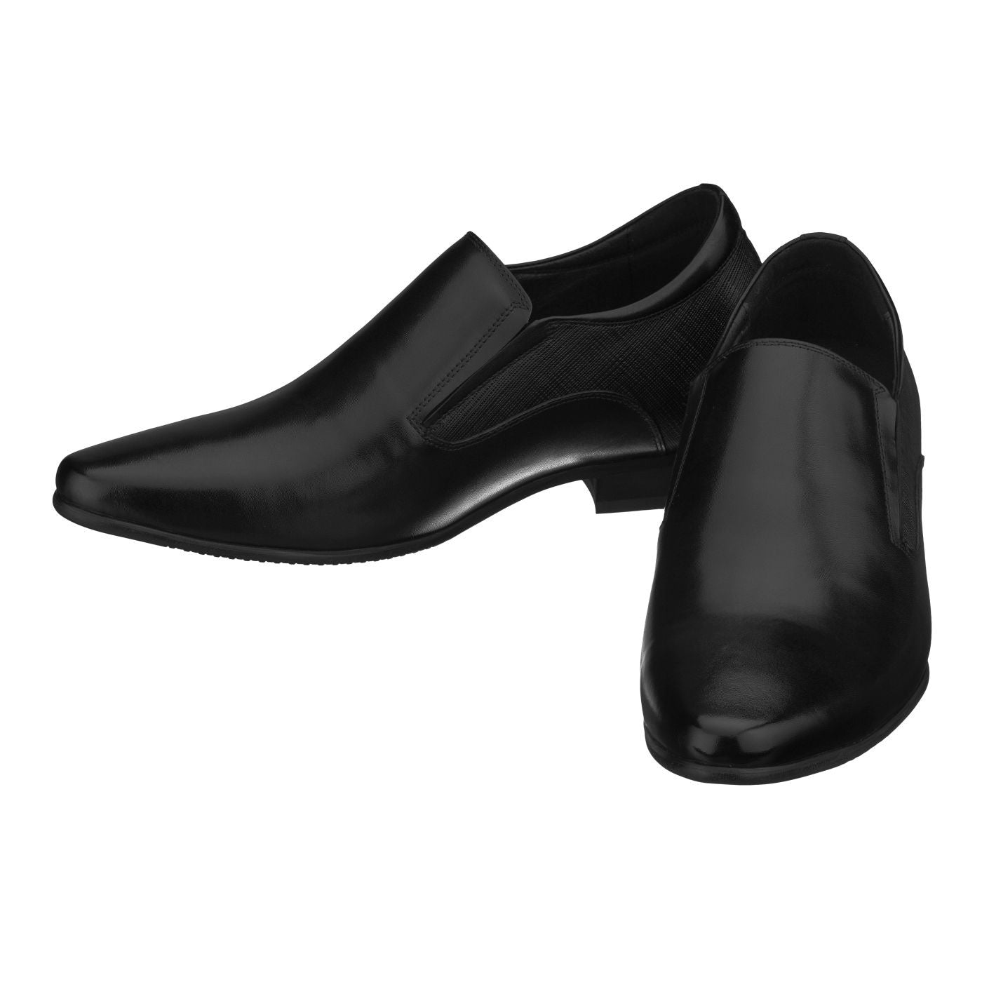 Elevator shoes height increase CALTO - Y5530 - 3.0 Inches Taller (Black) - Lightweight