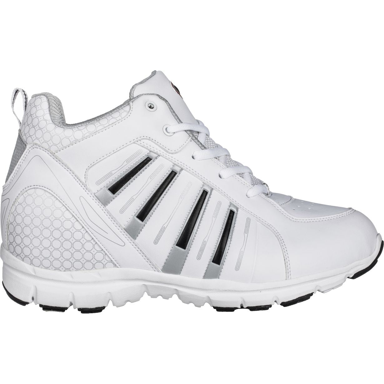 Elevator shoes height increase CALDEN - K33291 - 3.8 Inches Taller (White) - Lightweight