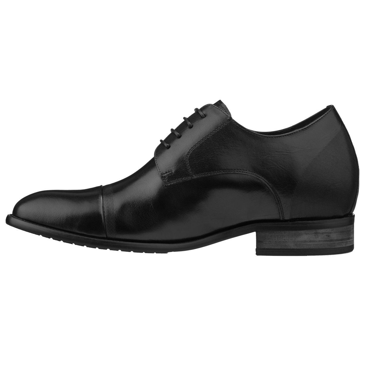 CALTO Black Formal Dress Shoes - TallMenShoes.com – Tallmenshoes.com