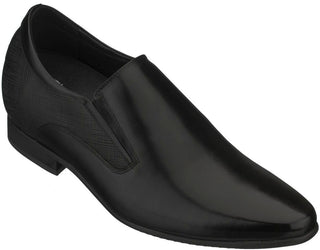 Elevator shoes height increase CALTO - Y5530 - 3.0 Inches Taller (Black) - Lightweight