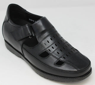 Elevator shoes height increase FSD0052 - 2.8 Inches Taller (BLACK) - Size 7.5 Only