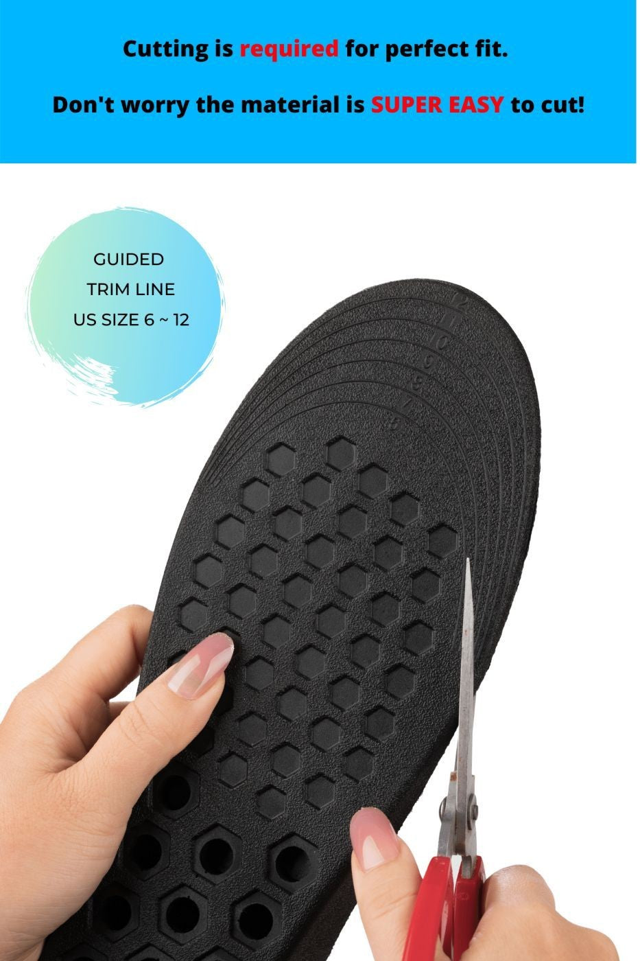 Elevator shoes height increase IK207 - Breathable Comfort Height Enhancing Shoe Insoles For Men - 3.2 CM | 1.25 INCH Taller