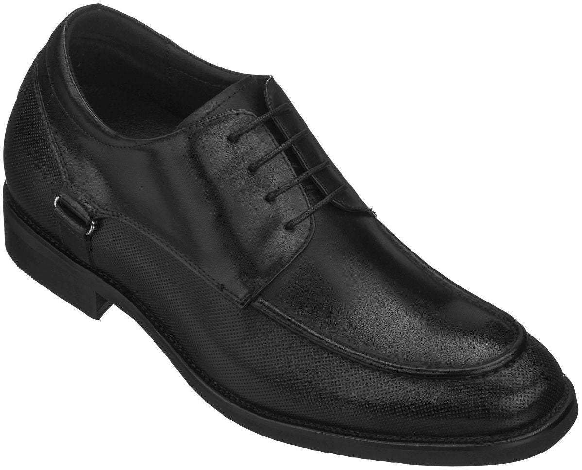 Elevator shoes height increase CALTO - S2003 - 3.0 Inches Taller (Black)