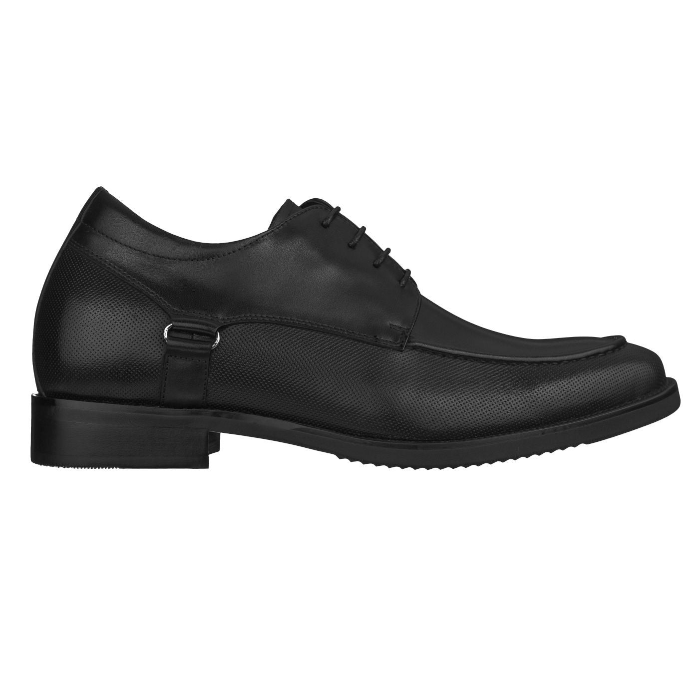 Elevator shoes height increase CALTO - S2003 - 3.0 Inches Taller (Black)